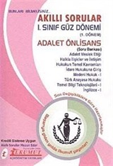 Akıllı Sorular 1. Sınıf Güz Dönemi 1. Dönem Adalet Önlisans Soru Bankası