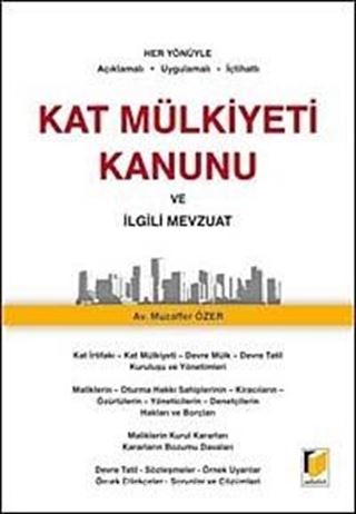 Kat Mülkiyeti Kanunu ve İlgili Mevzuat