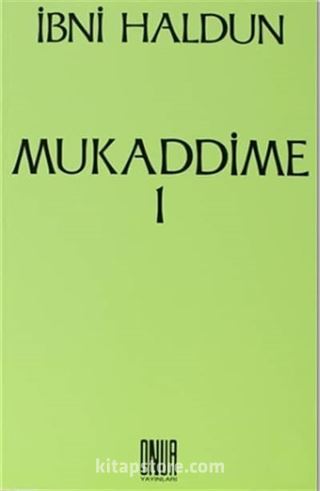 Mukaddime (3 Cilt Takım)