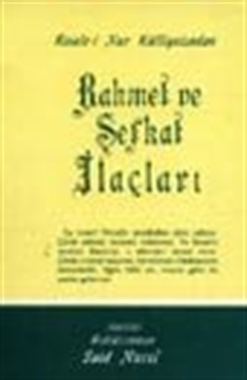 Rahmet ve Şefkat İlaçları/ cep boy (kod:518)
