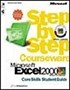 Microsoft Excel 2000 Step by Step Courseware Core Skills Color Class Pack