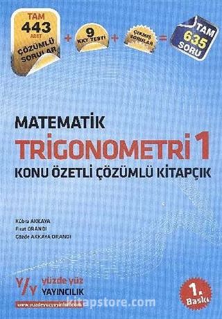 MatematikTrigonometri 1 Konu Özetli Çözümlü Kitapçık