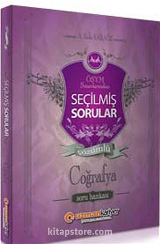 2014 KPSS ÖSYM Sınavlarından Seçilmiş Sorular Coğrafya Soru Bankası (Tamamı Çözümlü)