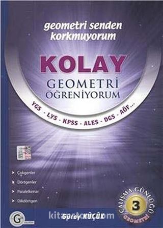 Kolay Geometri Öğreniyorum - Çalışma Günlüğü - 3 / Geometri Senden Korkmuyorum