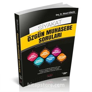 Siyakat Özgün Muhasebe Soruları / KPSS ve Kurum Sınavları İçin Çözümlü