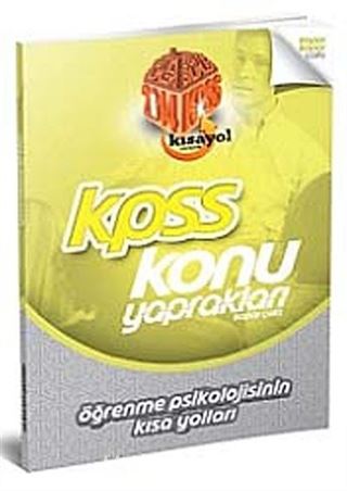 2014 KPSS Konu Yaprakları Öğrenme Psikolojisinin Kısa Yolları