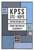 KPSS STS-KBYS 2001-2013 Eğitim Bilimleri Çıkmış Tüm Sorular ve Çözümleri