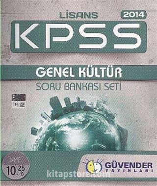 2014 KPSS Lisans Genel Kültür Soru Bankası Seti