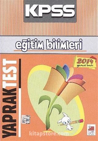 2014 KPSS Eğitim Bilimleri Yaprak Test