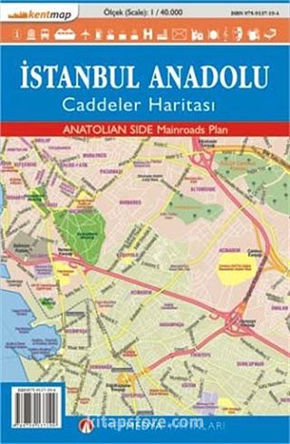 İstanbul Anadolu Caddeler Haritası