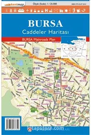 Bursa Caddeler Haritası