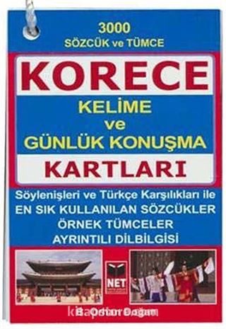 Korece Kelime ve Günlük Konuşma Kartları