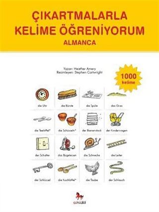Çıkartmalarla Kelime Öğreniyorum (Almanca 1000 Kelime)