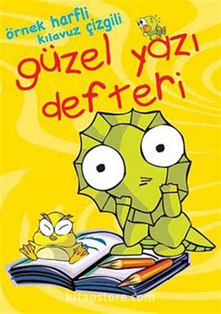 Örnek Harfli - Kılavuz Çizgili Güzel Yazı Defteri (Orta Boy)