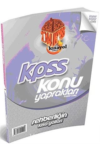 2014 KPSS Konu Yaprakları Kopar Çalış Rehberliğin Kısa Yolları