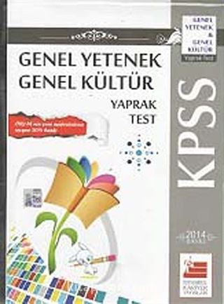 2014 Genel Yetenek Genel Kültür Yaprak Test