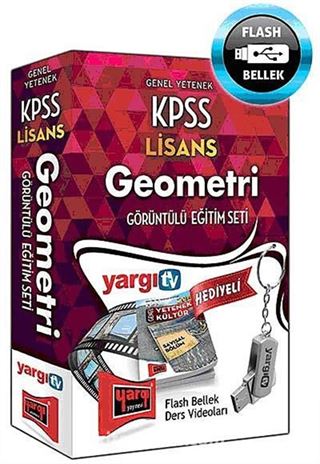 2014 KPSS Genel Yetenek Lisans Geometri Görüntülü Eğitim Seti (Flash Bellek Ders Videoları)