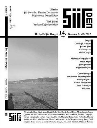 Şiirden İki Aylık Şiir Dergisi Sayı:14 Kasım-Aralık 2012