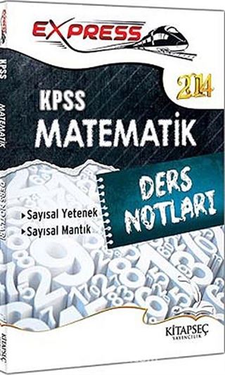2014 KPSS Express Matematik Ders Notlar