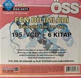 Bil IQ ÖSS Fen Bilimleri (195 VCD+6 Kitap) (Sayısallar İçin Tam Set)