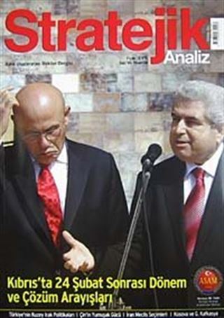 Stratejik Analiz Dergi/Sayı:96 Nisan 2008