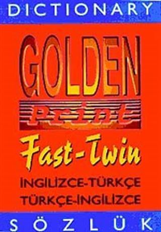 Dictionary Golden Print Fast-Twin