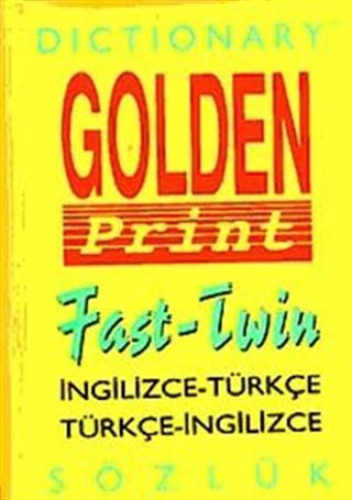 Dictionary Golden Print Fast-Twin