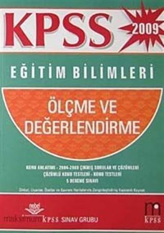Maksimum KPSS Eğitim Bilimleri - Ölçme ve Değerlendirme 2009