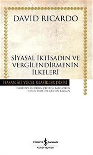 Siyasal İktisadın ve Vergilendirmenin İlkeleri (Karton Kapak)