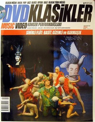 DVD Klasikler / Sihirli Fülüt Basit, Gizemli ve Karmaşık (1 Fasikül+ 1 DVD)