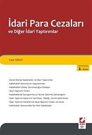 İdari Para Cezaları ve Diğer İdari Yaptırımlar