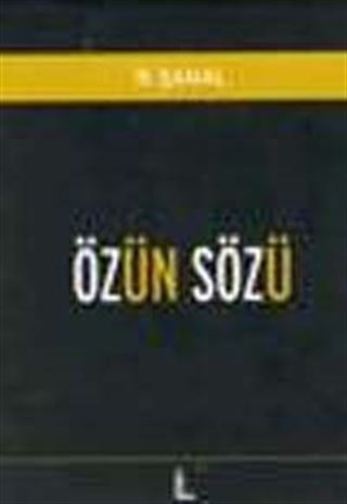 Özün Sözü