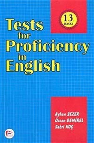 Tests for Proficiency in English