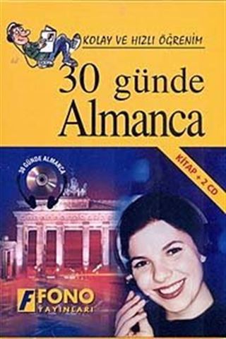 30 Günde Almanca / Kitap+2 Cd