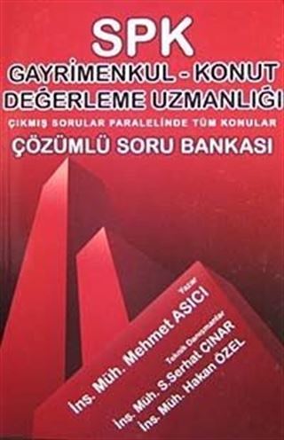 SPK Gayrimenkul-Konut Değerleme Uzmanlığı Çözümlü Soru bankası