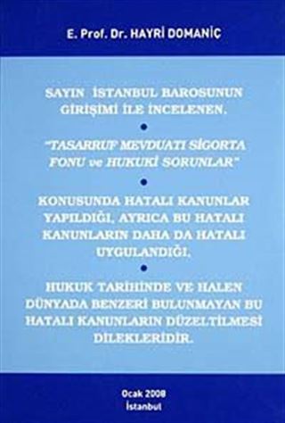 TMSF ile İlgili Hatalı Kanunlar ve Uygulamalar