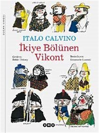 İkiye Bölünen Vikont (Karton Kapak)
