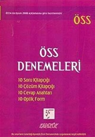 10 ÖSS Denemesi