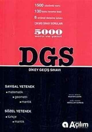 DGS 5000 Soru ve Yanıt