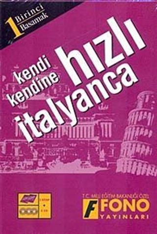 Kendi Kendine Hızlı İtalyanca 1.Basamak (2 Kitap+3 CD)
