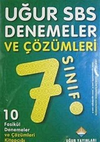 SBS Denemeler ve Çözümleri 7. Sınıf 10 Fasikül Denemeler ve Çözümleri Kitapçığı