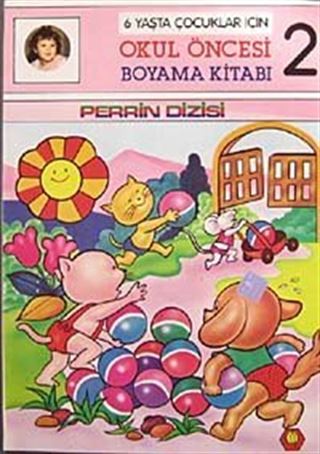 6 Yaşta Çocuklar İçin Okul Öncesi Boyama Kitabı-2