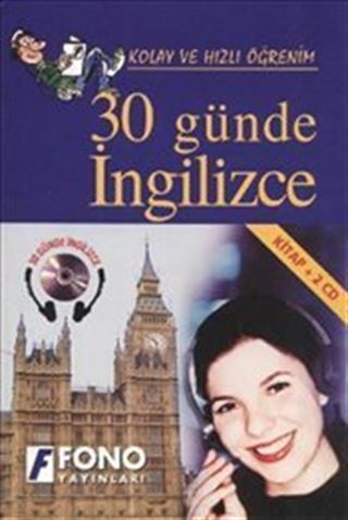 30 Günde İngilizce / Kitap+2 Cd