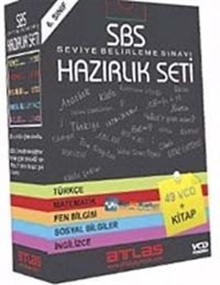 SBS-1 Liselere Giriş Eğitim VCD Seti 8.Sınıf Tam Set - 49 VCD + Kitap