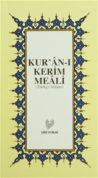 Kur'an-ı Kerim Meali (Türkçe Anlam) (Küçük Boy)