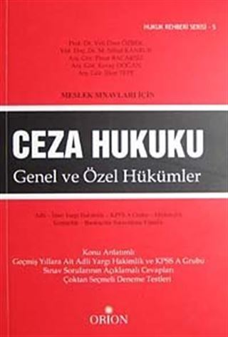 Ceza Hukuku Genel ve Özel Hükümler