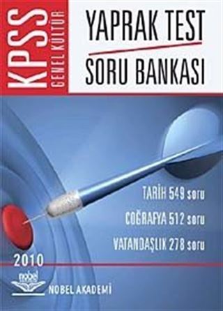 KPSS Genel Kültür Yaprak Test / Soru Bankası (96 Test)