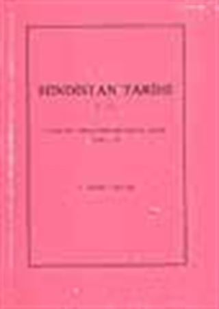 Hindistan Tarihi (2.cilt)