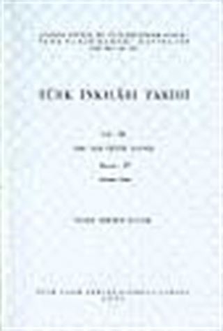 Türk İnkılabı Tarihi (Cilt 3, -Kısım 4)