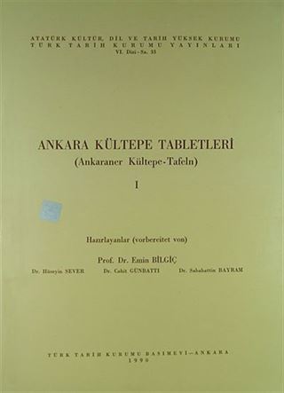 Ankara Kültepe Tabletleri 1